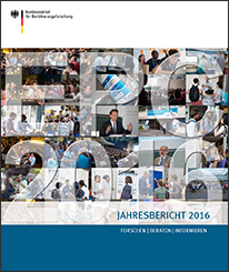 Cover „Jahresbericht 2016“ (verweist auf: Jahresbericht 2016)