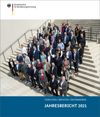 Cover „Jahresbericht 2021“ (verweist auf: Jahresbericht 2021)