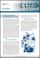 Titelseite der Beilage „Bevölkerung in Deutschlandl“