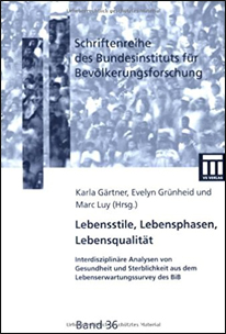 Cover "Lebensstile, Lebensphasen, Lebensqualität"