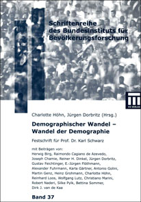 Cover "Demographischer Wandel – Wandel der Demographie"