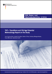 Cover "TOP – Transitions and Old Age Potential. Methodology Report on the Study"