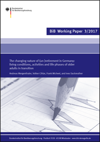 Cover "The changing nature of (un-)retirement in Germany: living conditions, activities and life phases of older adults in transition"