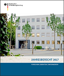 Cover „Jahresbericht 2017“ (refer to: Jahresbericht 2017)