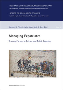 Cover &#034;Managing Expatriates. Success Factors in Private and Public Domains&#034; (verweist auf: Managing Expatriates. Success Factors in Private and Public Domains)