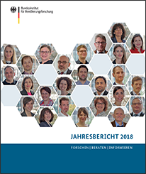Cover „Jahresbericht 2018“ (refer to: Jahresbericht 2018)