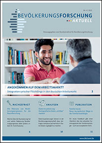 Cover "Bevölkerungsforschung Aktuell 4/2021"