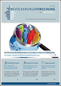 Cover "Bevölkerungsforschung Aktuell 6/2021"