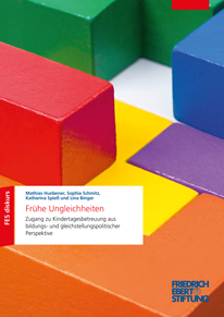Cover “Frühe Ungleichheiten - Zugang zu Kindertagesbetreuung aus bildungs- und gleichstellungspolitischer Perspektive"
