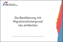 Cover „Die Bevölkerung mit Migrationshintergrund neu entdecken“ (verweist auf: Die Bevölkerung mit Migrationshintergrund neu entdecken)