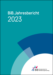 Cover „Jahresbericht 2023“